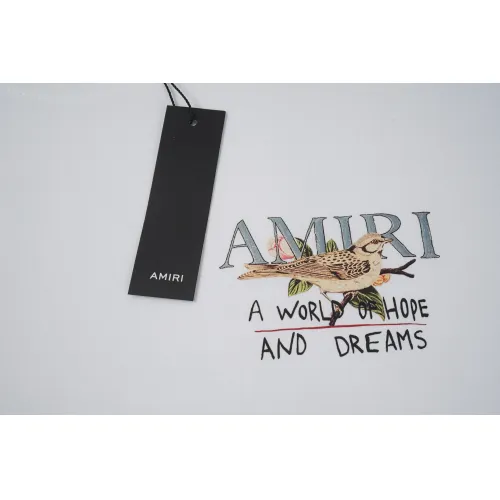 Replica Amiri T-Shirts Short Sleeved For Unisex #1452589 $32.00 USD for Wholesale