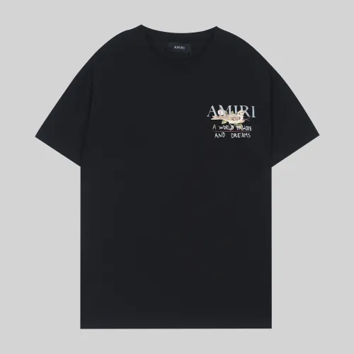 Wholesale Amiri T-Shirts Short Sleeved For Unisex #1452590 $32.00 USD, Wholesale Quality Replica Amiri T-Shirts