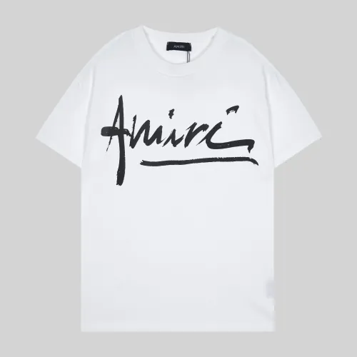 Wholesale Amiri T-Shirts Short Sleeved For Unisex #1452591 $32.00 USD, Wholesale Quality Replica Amiri T-Shirts