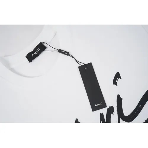Replica Amiri T-Shirts Short Sleeved For Unisex #1452591 $32.00 USD for Wholesale