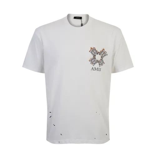 Wholesale Amiri T-Shirts Short Sleeved For Unisex #1452593 $32.00 USD, Wholesale Quality Replica Amiri T-Shirts