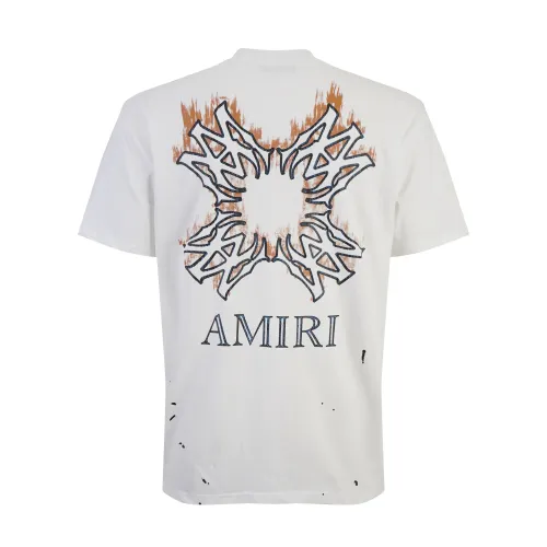 Replica Amiri T-Shirts Short Sleeved For Unisex #1452593 $32.00 USD for Wholesale