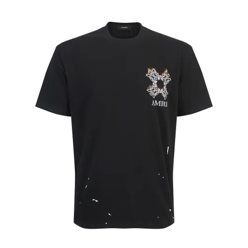 Wholesale Amiri T-Shirts Short Sleeved For Unisex #1452594 $32.00 USD, Wholesale Quality Replica Amiri T-Shirts