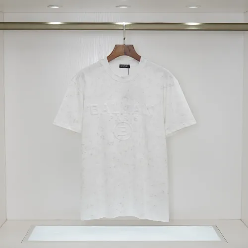 Wholesale Balmain T-Shirts Short Sleeved For Unisex #1452598 $34.00 USD, Wholesale Quality Replica Balmain T-Shirts