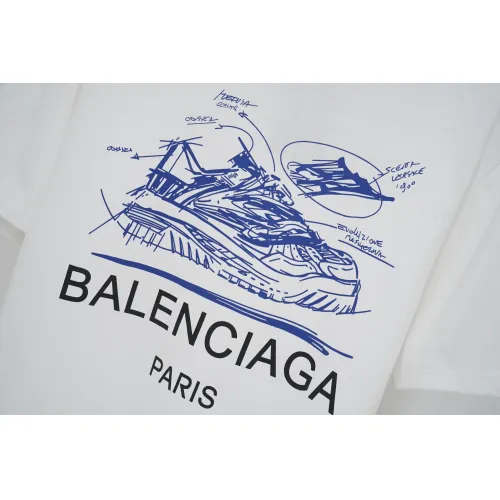 Replica Balenciaga T-Shirts Short Sleeved For Unisex #1452604 $32.00 USD for Wholesale
