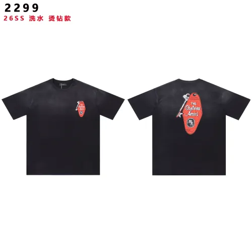 Wholesale Amiri T-Shirts Short Sleeved For Unisex #1452625 $34.00 USD, Wholesale Quality Replica Amiri T-Shirts