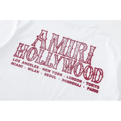 Replica Amiri T-Shirts Short Sleeved For Unisex #1452637 $39.00 USD for Wholesale