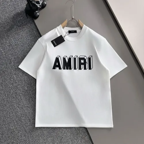 Wholesale Amiri T-Shirts Short Sleeved For Men #1452645 $42.00 USD, Wholesale Quality Replica Amiri T-Shirts
