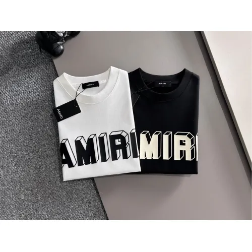 Replica Amiri T-Shirts Short Sleeved For Men #1452645 $42.00 USD for Wholesale