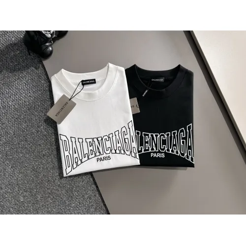 Replica Balenciaga T-Shirts Short Sleeved For Men #1452647 $42.00 USD for Wholesale