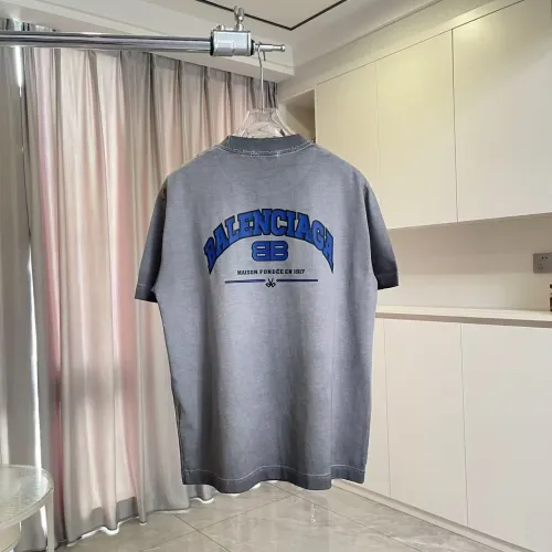 Replica Balenciaga T-Shirts Short Sleeved For Unisex #1452653 $48.00 USD for Wholesale