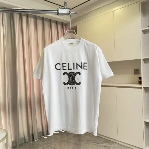 Wholesale Celine T-Shirts Short Sleeved For Unisex #1452666 $45.00 USD, Wholesale Quality Replica Celine T-Shirts
