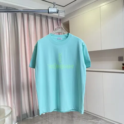 Wholesale Yves Saint Laurent YSL T-shirts Short Sleeved For Unisex #1452697 $45.00 USD, Wholesale Quality Replica Yves Saint Laurent YSL T-shirts