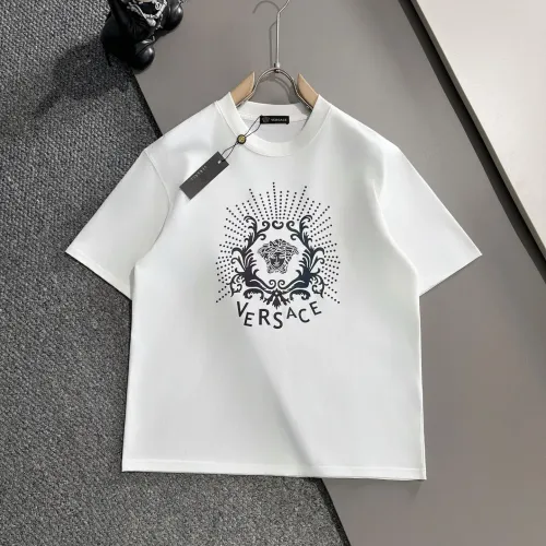 Wholesale Versace T-Shirts Short Sleeved For Men #1452700 $42.00 USD, Wholesale Quality Replica Versace T-Shirts