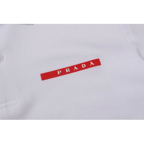 Replica Prada T-Shirts Short Sleeved For Men #1452702 $45.00 USD for Wholesale