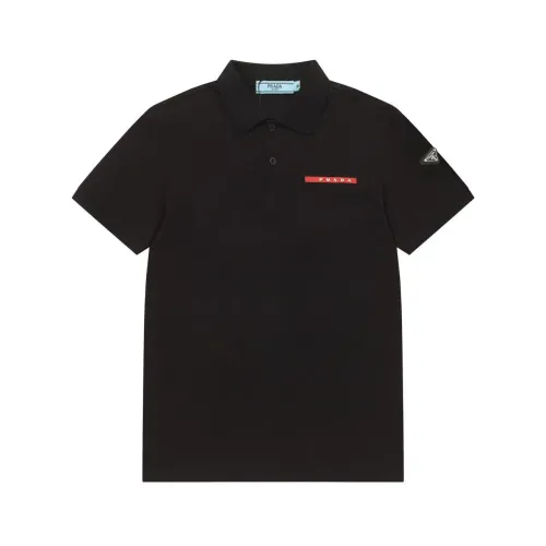 Wholesale Prada T-Shirts Short Sleeved For Men #1452703 $45.00 USD, Wholesale Quality Replica Prada T-Shirts
