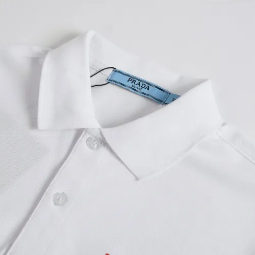 Replica Prada T-Shirts Short Sleeved For Men #1452704 $45.00 USD for Wholesale
