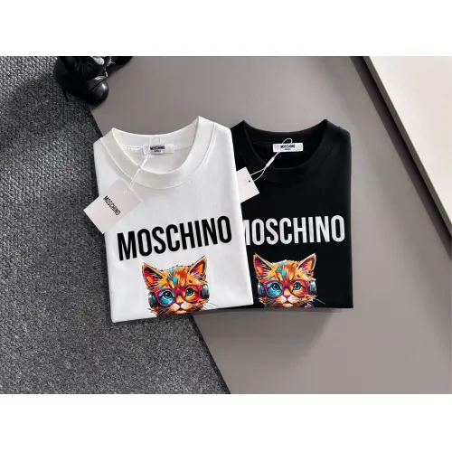 Replica Moschino T-Shirts Short Sleeved For Men #1452707 $42.00 USD for Wholesale