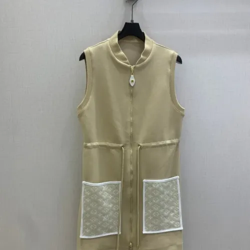 Wholesale Louis Vuitton LV Dresses Sleeveless For Women #1452718 $76.00 USD, Wholesale Quality Replica Louis Vuitton LV Dresses