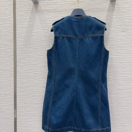 Replica Louis Vuitton LV Dresses Sleeveless For Women #1452724 $76.00 USD for Wholesale