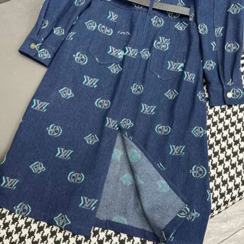 Replica Louis Vuitton LV Dresses Long Sleeved For Women #1452727 $88.00 USD for Wholesale