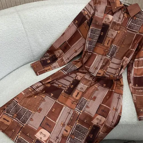 Replica Louis Vuitton LV Dresses Long Sleeved For Women #1452735 $80.00 USD for Wholesale