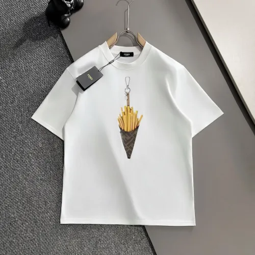 Wholesale Fendi T-Shirts Short Sleeved For Men #1452738 $42.00 USD, Wholesale Quality Replica Fendi T-Shirts