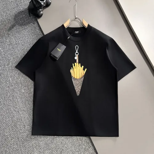Wholesale Fendi T-Shirts Short Sleeved For Men #1452741 $42.00 USD, Wholesale Quality Replica Fendi T-Shirts