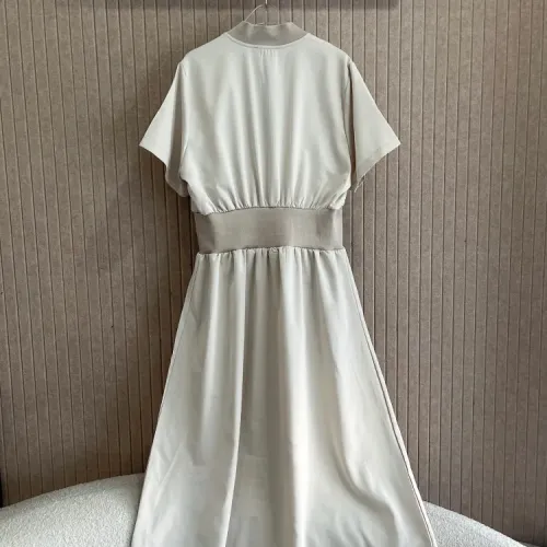 Replica Prada Dresses Short Sleeved For Women #1452743 $80.00 USD for Wholesale