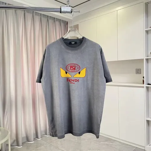 Wholesale Fendi T-Shirts Short Sleeved For Unisex #1452750 $45.00 USD, Wholesale Quality Replica Fendi T-Shirts