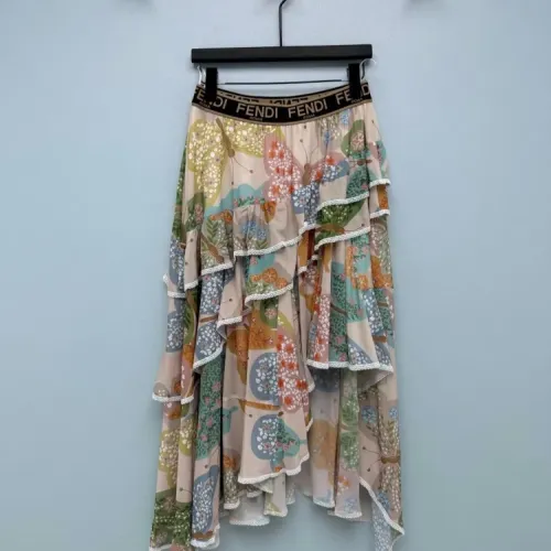 Wholesale Fendi Midi Skirt For Women #1452795 $115.00 USD, Wholesale Quality Replica Fendi Skirts