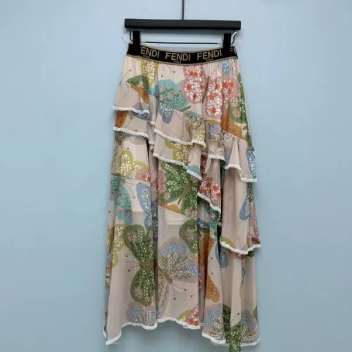 Replica Fendi Midi Skirt For Women #1452795 $115.00 USD for Wholesale