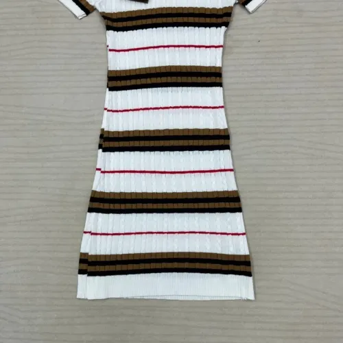 Replica Burberry Dresses Short Sleeved For Women #1452806 $76.00 USD for Wholesale