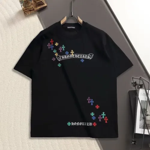Wholesale Chrome Hearts T-Shirts Short Sleeved For Unisex #1452824 $48.00 USD, Wholesale Quality Replica Chrome Hearts T-Shirts