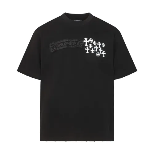 Wholesale Chrome Hearts T-Shirts Short Sleeved For Unisex #1452828 $45.00 USD, Wholesale Quality Replica Chrome Hearts T-Shirts