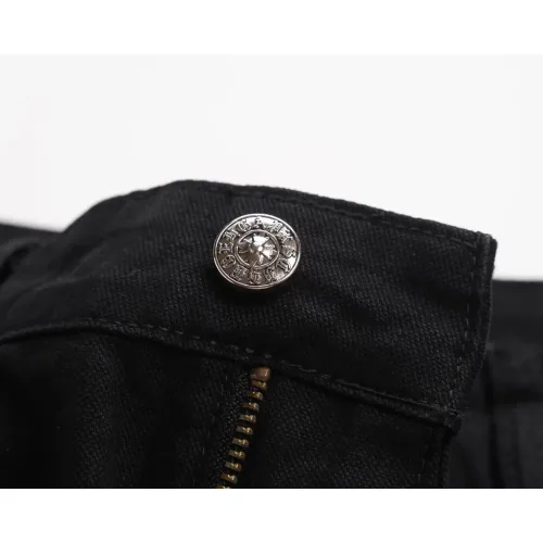 Replica Chrome Hearts Jeans For Men #1452838 $64.00 USD for Wholesale