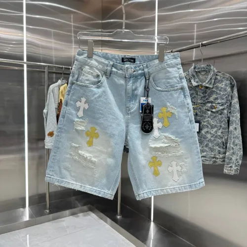 Wholesale Chrome Hearts Jeans For Men #1452845 $64.00 USD, Wholesale Quality Replica Chrome Hearts Jeans