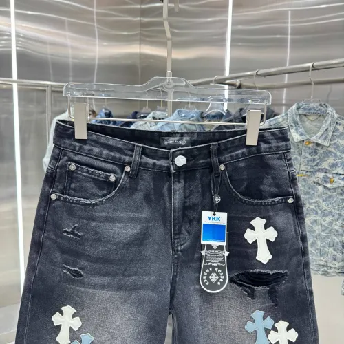 Replica Chrome Hearts Jeans For Men #1452847 $64.00 USD for Wholesale