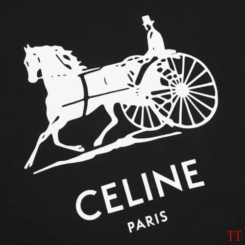 Replica Celine T-Shirts Short Sleeved For Unisex #1452851 $36.00 USD for Wholesale