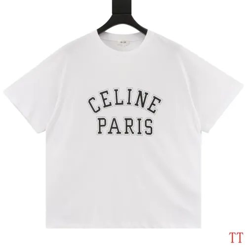 Wholesale Celine T-Shirts Short Sleeved For Unisex #1452854 $36.00 USD, Wholesale Quality Replica Celine T-Shirts
