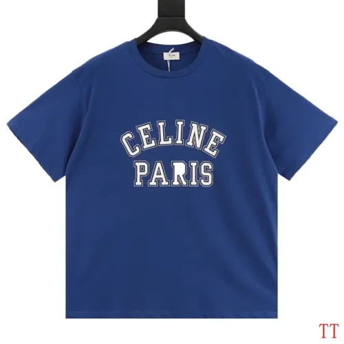 Wholesale Celine T-Shirts Short Sleeved For Unisex #1452855 $36.00 USD, Wholesale Quality Replica Celine T-Shirts