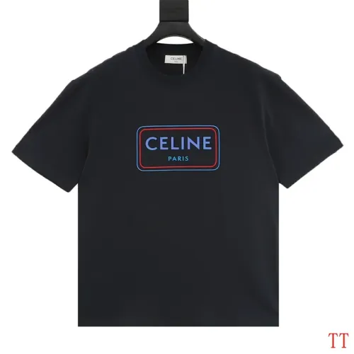 Wholesale Celine T-Shirts Short Sleeved For Unisex #1452857 $36.00 USD, Wholesale Quality Replica Celine T-Shirts