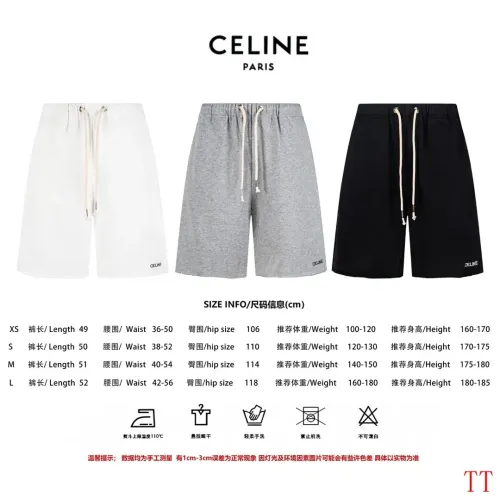 Replica Celine Pants For Unisex #1452862 $45.00 USD for Wholesale