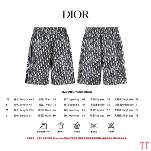 Replica Christian Dior Pants For Unisex #1452869 $48.00 USD for Wholesale