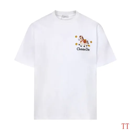 Wholesale Christian Dior T-Shirts Short Sleeved For Unisex #1452876 $39.00 USD, Wholesale Quality Replica Christian Dior T-Shirts