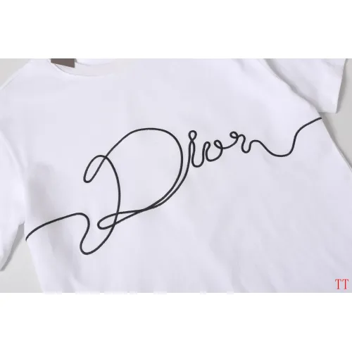 Replica Christian Dior T-Shirts Short Sleeved For Unisex #1452878 $39.00 USD for Wholesale