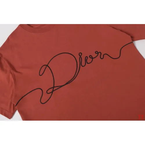 Replica Christian Dior T-Shirts Short Sleeved For Unisex #1452879 $39.00 USD for Wholesale