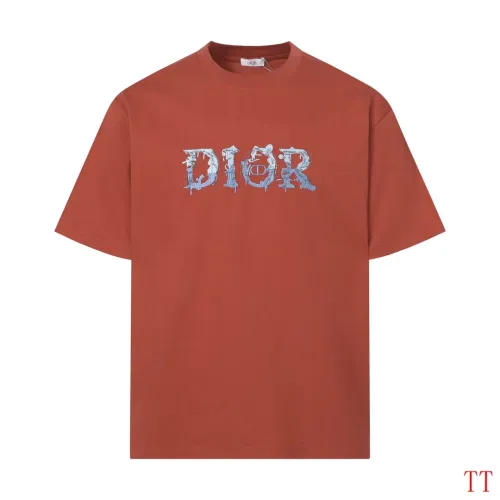 Wholesale Christian Dior T-Shirts Short Sleeved For Unisex #1452883 $40.00 USD, Wholesale Quality Replica Christian Dior T-Shirts