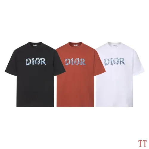 Replica Christian Dior T-Shirts Short Sleeved For Unisex #1452884 $40.00 USD for Wholesale