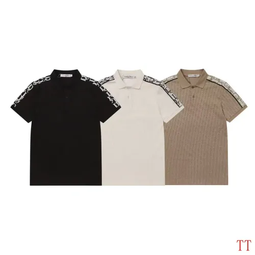 Replica Christian Dior T-Shirts Short Sleeved For Men #1452887 $45.00 USD for Wholesale